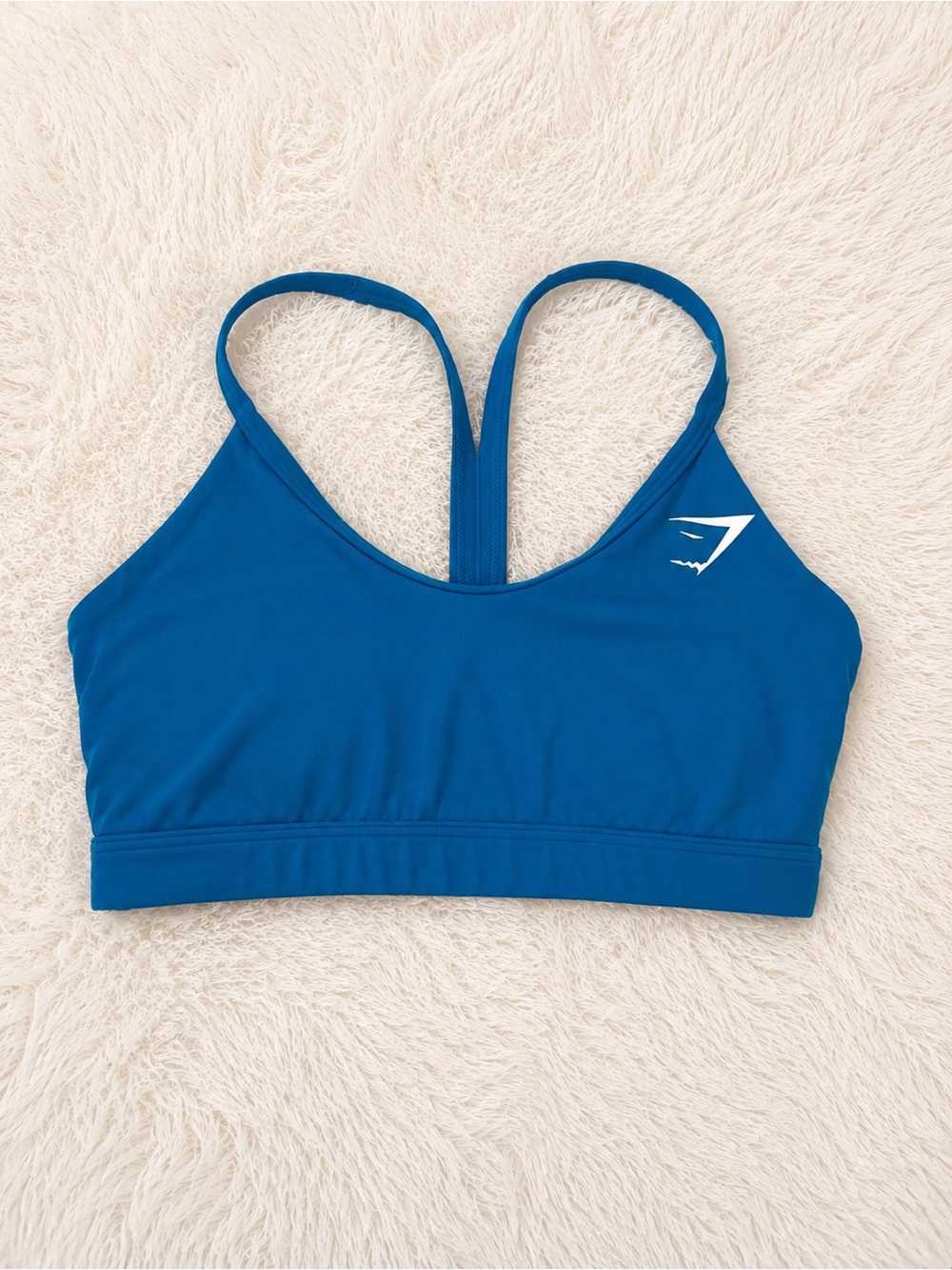Gymshark Bright Blue Thin-Strap Sports Bra